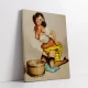 Tablou canvas carnaval retro – Concurs la bâlci, afiș vintage entertainment Tablou canvas carnaval retro – Concurs la bâlci, afiș vintage entertainment