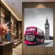 Londra Eternă - Tablou Alb Rosu