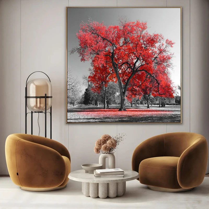 Timeless - Tablou Alb Rosu Timeless - Tablou Alb Rosu