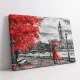Londra Vintage - Tablou Alb Rosu