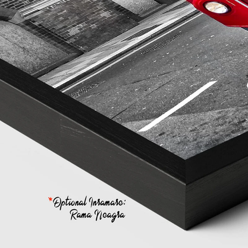 Tower Hill - Tablou Alb Rosu