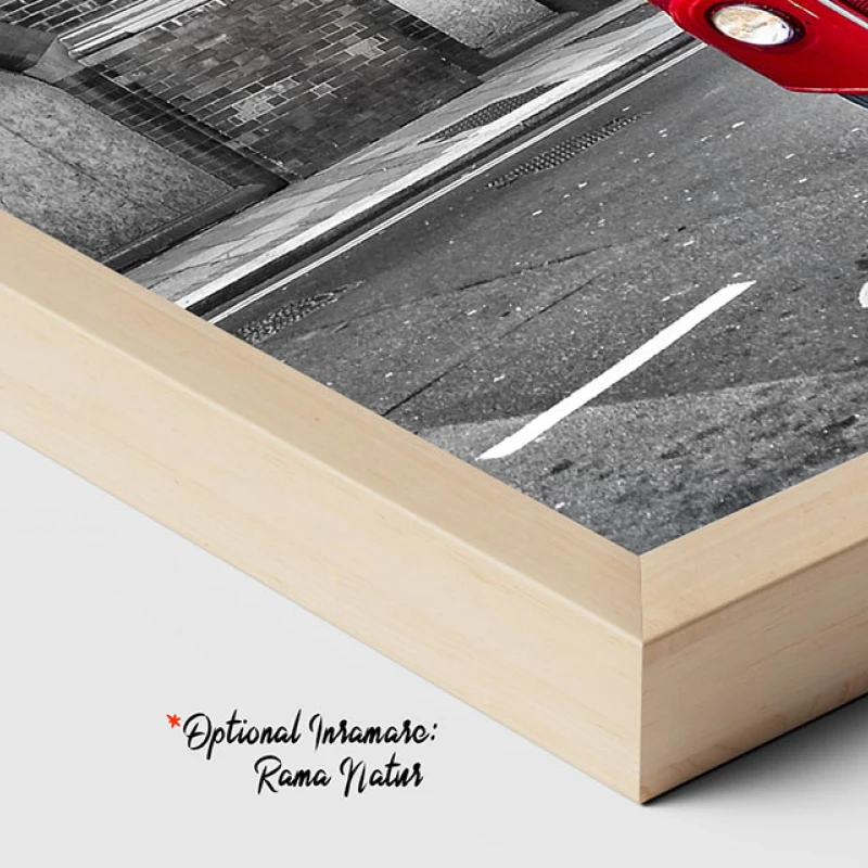 Tower Hill - Tablou Alb Rosu