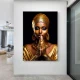 Golden Queen - Tablou Negru Auriu