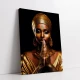 Golden Queen - Tablou Negru Auriu