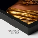 Golden Queen - Tablou Negru Auriu