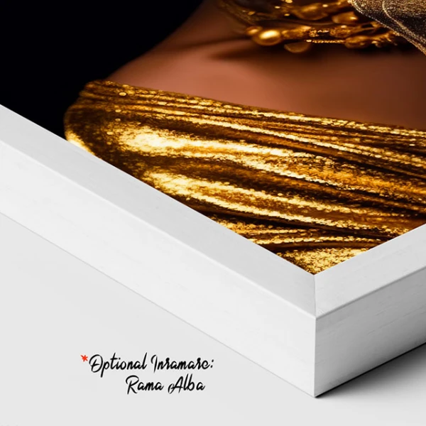 Golden Queen - Tablou Negru Auriu
