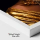 Golden Queen - Tablou Negru Auriu