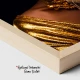 Golden Queen - Tablou Negru Auriu