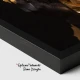 Seducție Exotică - Tablou Negru Auriu