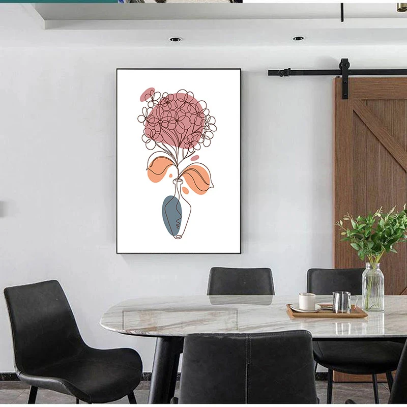 Fără Început - Tablou One Line Art Fără Început - Tablou One Line Art