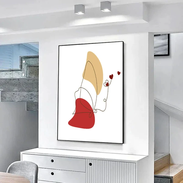 Zborul Ideilor - Tablou One Line Art