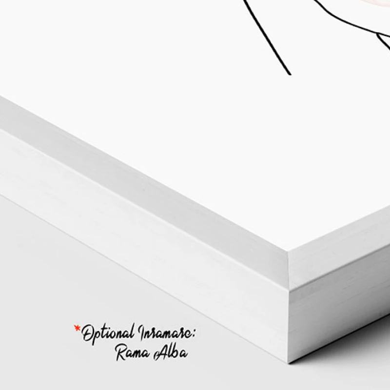 Tăceri Desenate - Tablou One Line Art