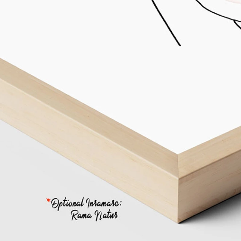 Tăceri Desenate - Tablou One Line Art