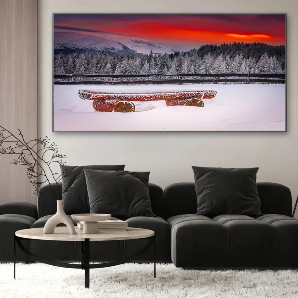 Tablou de Iarnă în Munții Ciucas - Cami Voinea