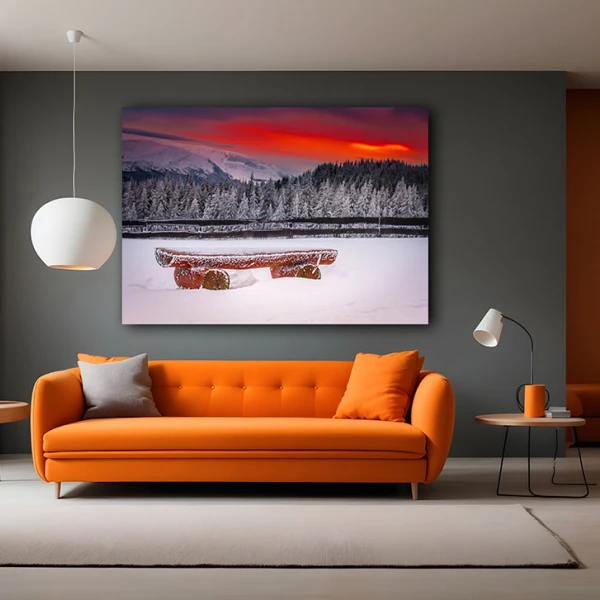 Tablou de Iarnă în Munții Ciucas - Cami Voinea