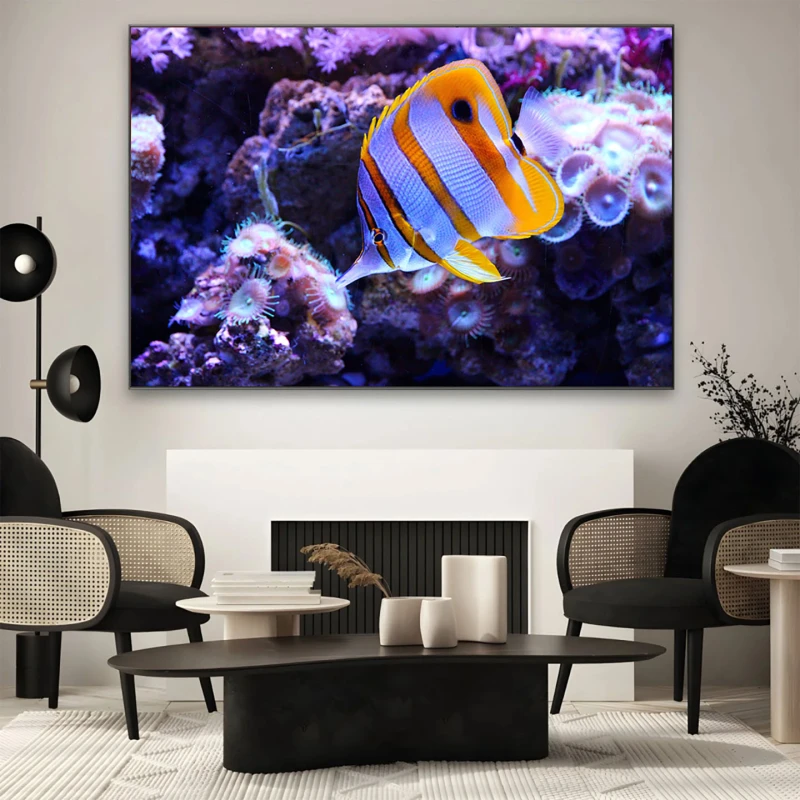 Peste si corali - Tablou Fauna Marina