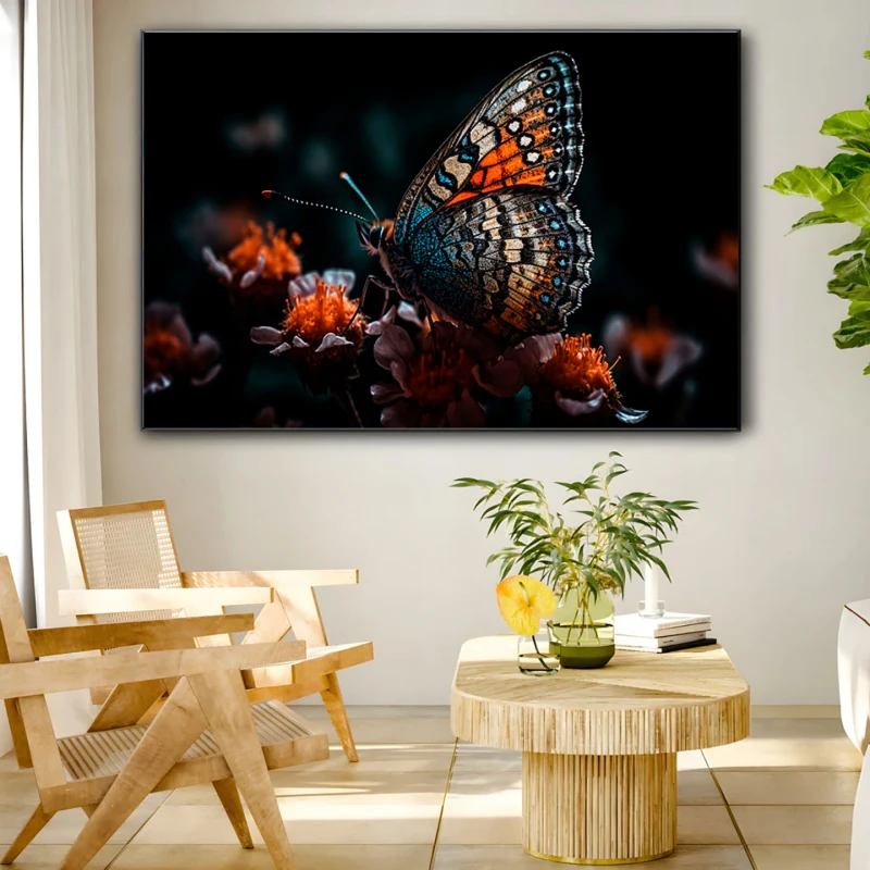 Fluture multicolor - Tablou Fluturi