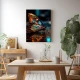 Fluture multicolor - Tablou Fluturi