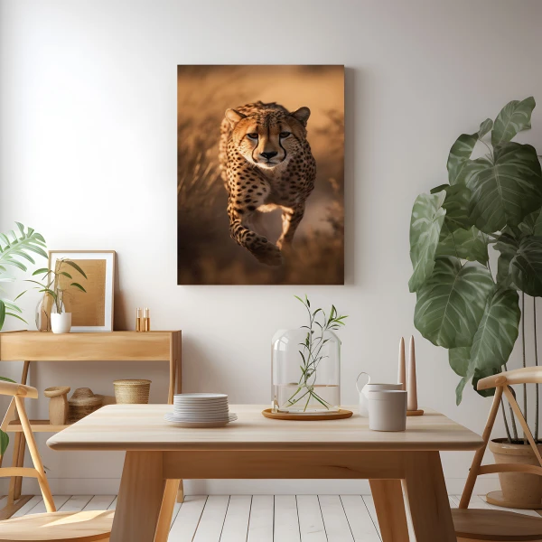 Ghepard la panda - Tablou Animale Salbatice
