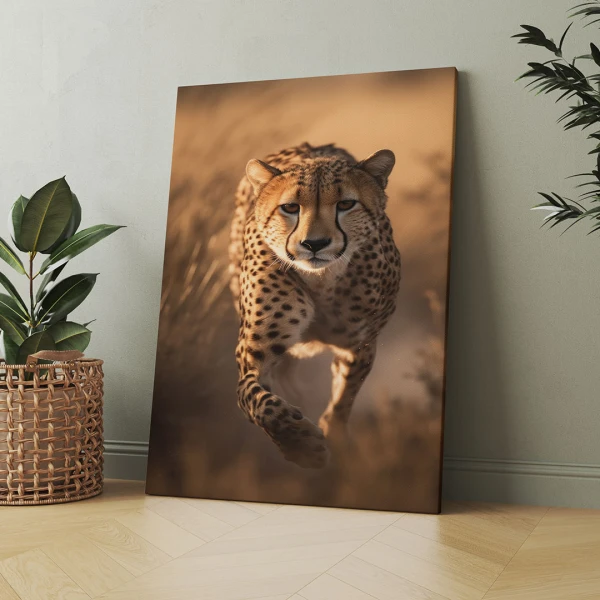 Ghepard la panda - Tablou Animale Salbatice