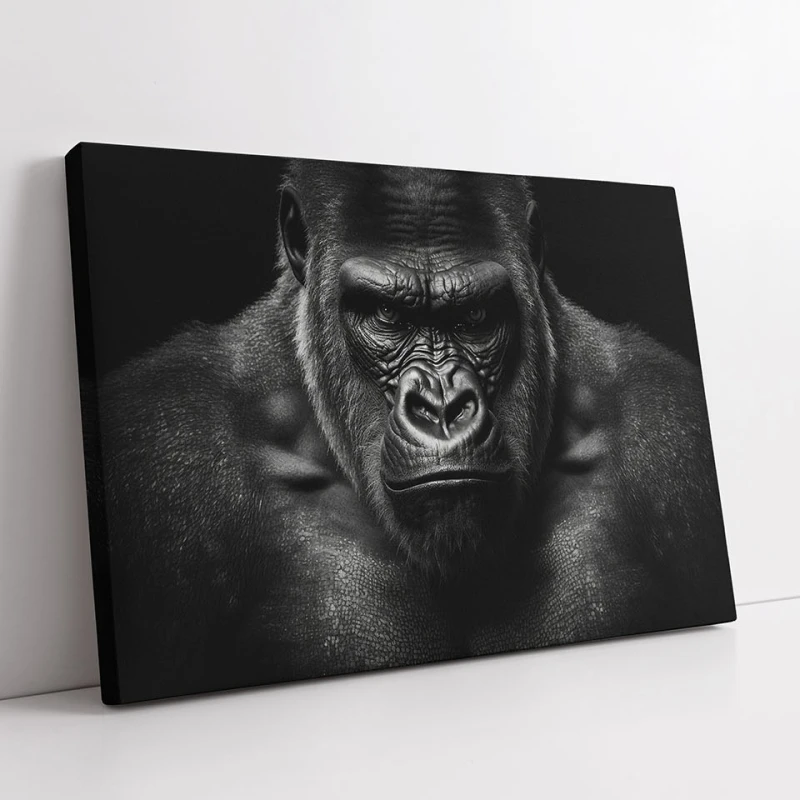 Gorila neagra - Tablou Animale Salbatice