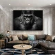 Gorila neagra - Tablou Animale Salbatice