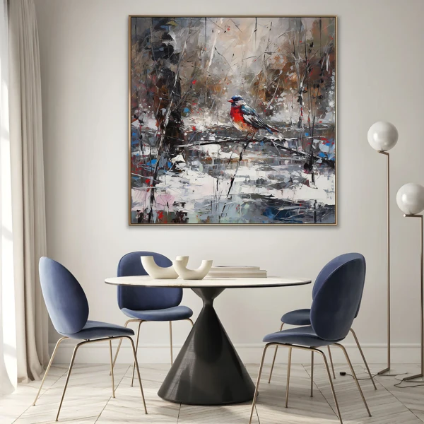 Intre Anotimpuri - Tablou Pasari