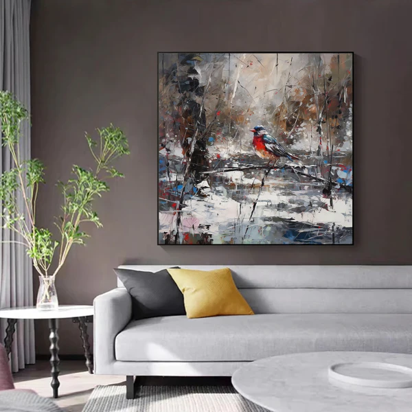 Intre Anotimpuri - Tablou Pasari