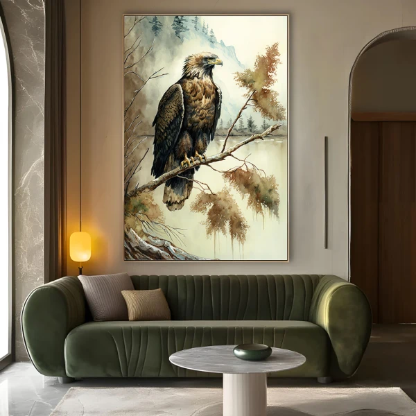 Vulturul Pleșuv - Tablou Păsări