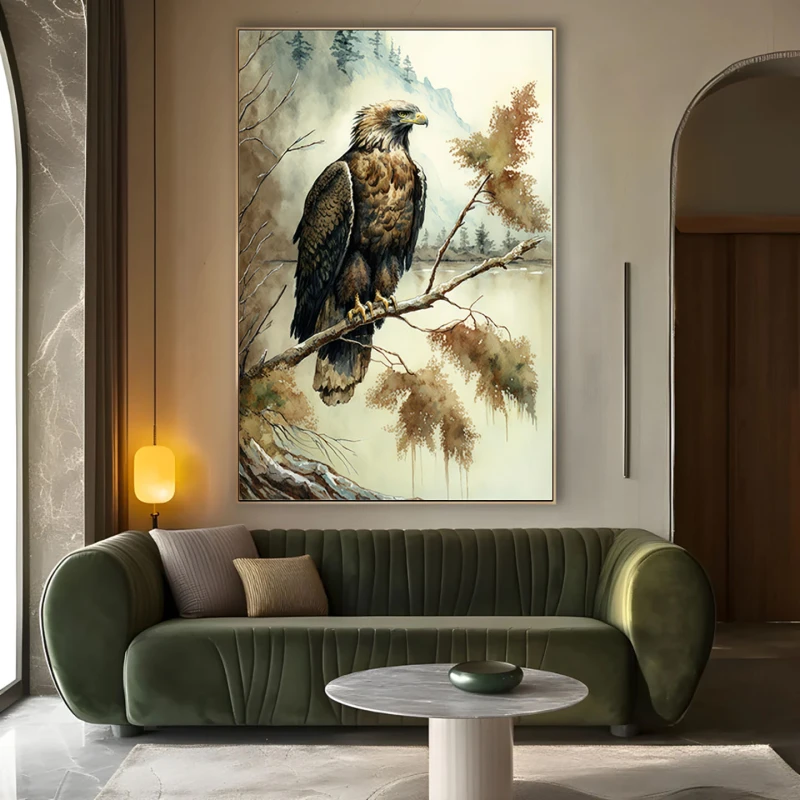 Vulturul Pleșuv - Tablou Păsări