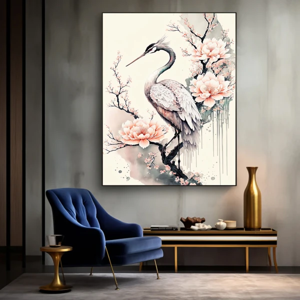 Pasărea Fericirii - Tablou Păsări