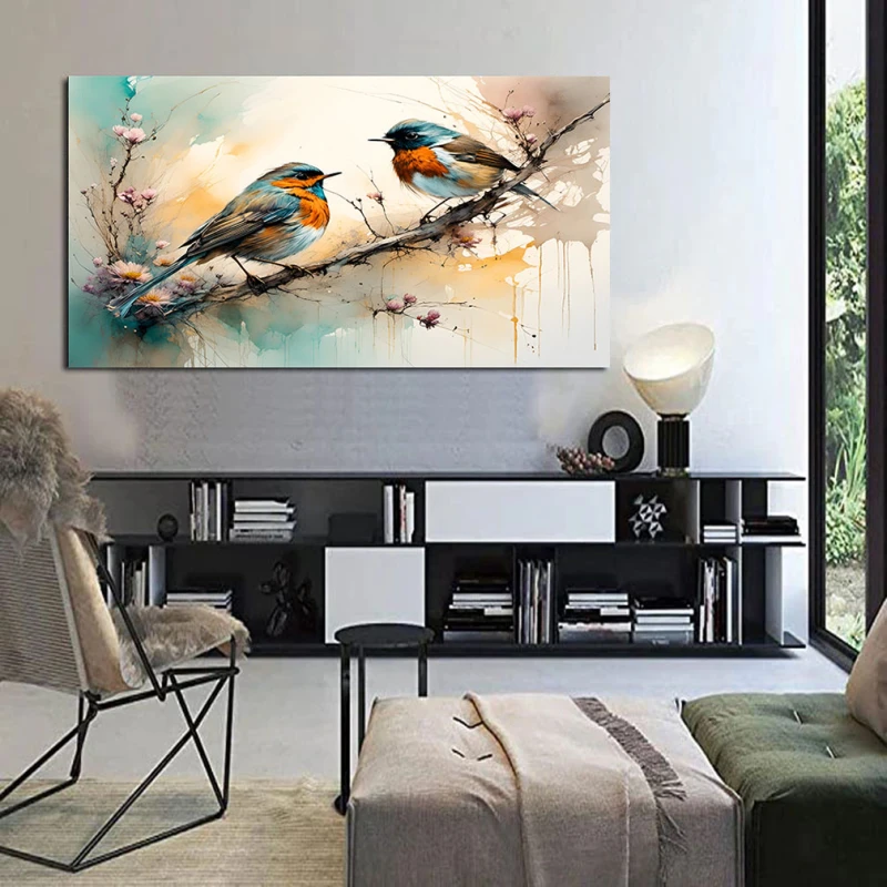 Iubiri Primăvăratice - Tablou Păsări