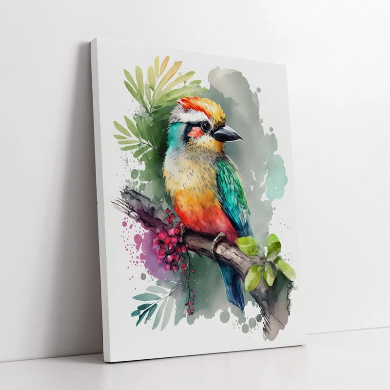 Natura Colorată - Tablou Păsări