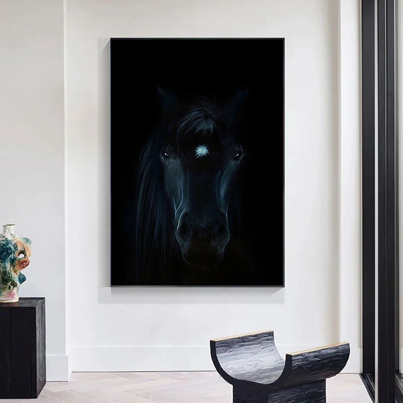 Black Beauty - Tablou Cai