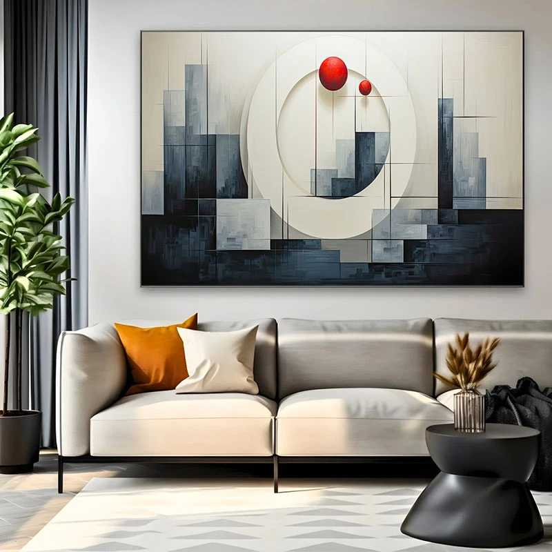 Armonia Formelor - Tablou geometric