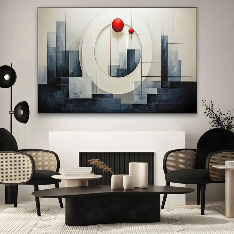 Armonia Formelor - Tablou geometric