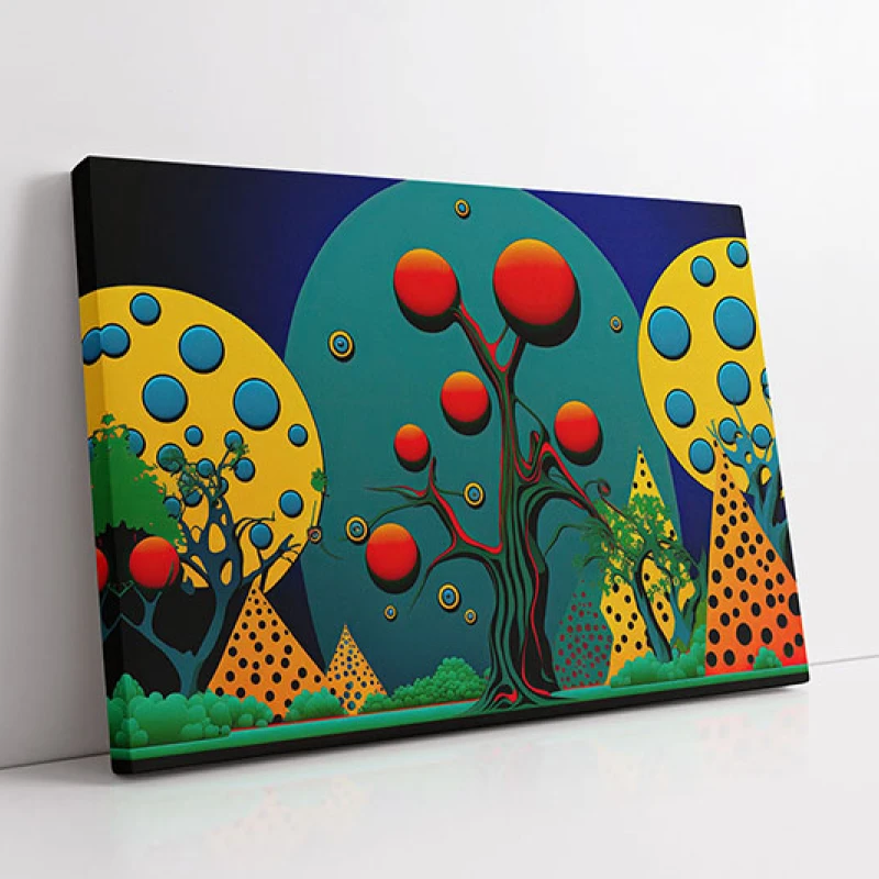 Geometrie și Culoare - Tablou geometric