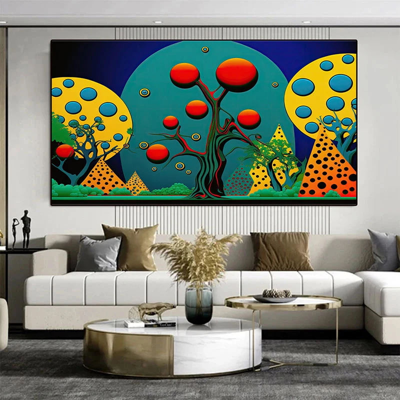 Geometrie și Culoare - Tablou geometric