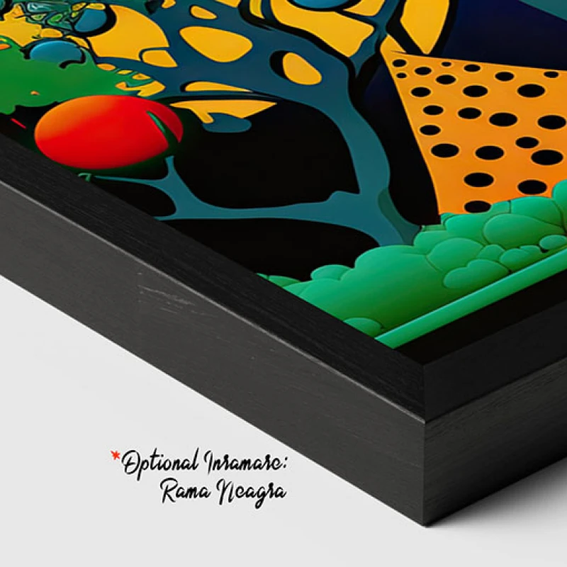 Geometrie și Culoare - Tablou geometric