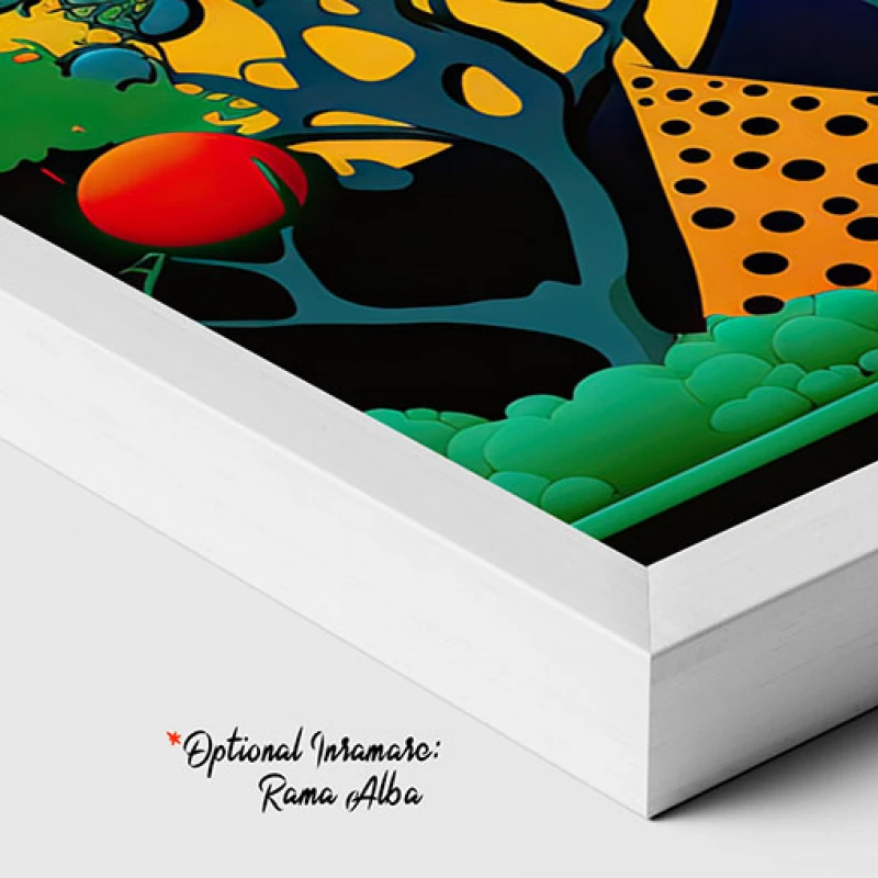 Geometrie și Culoare - Tablou geometric