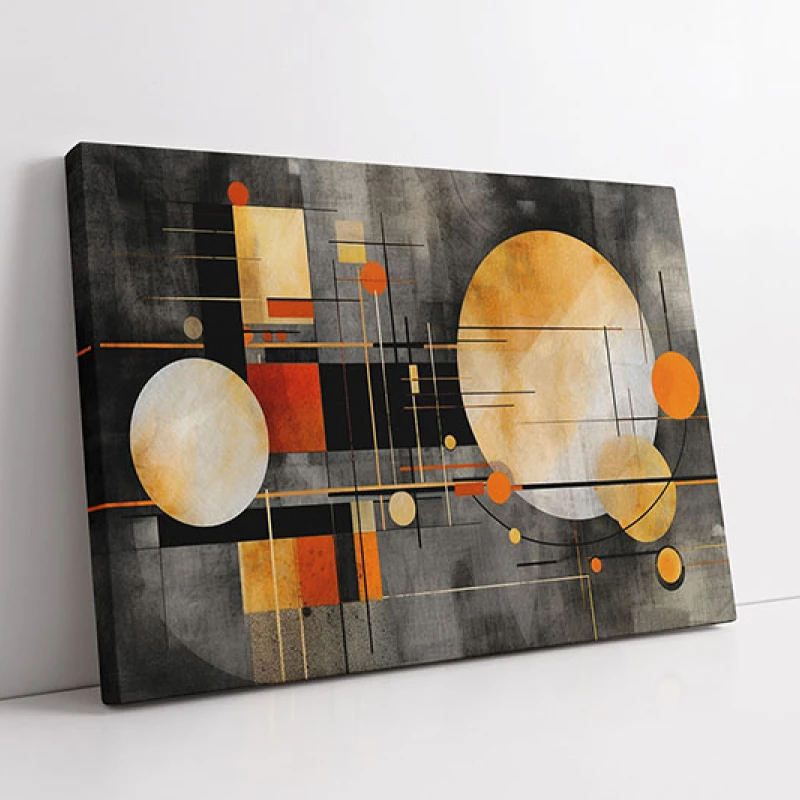 Simetrie în Culori - Tablou geometric