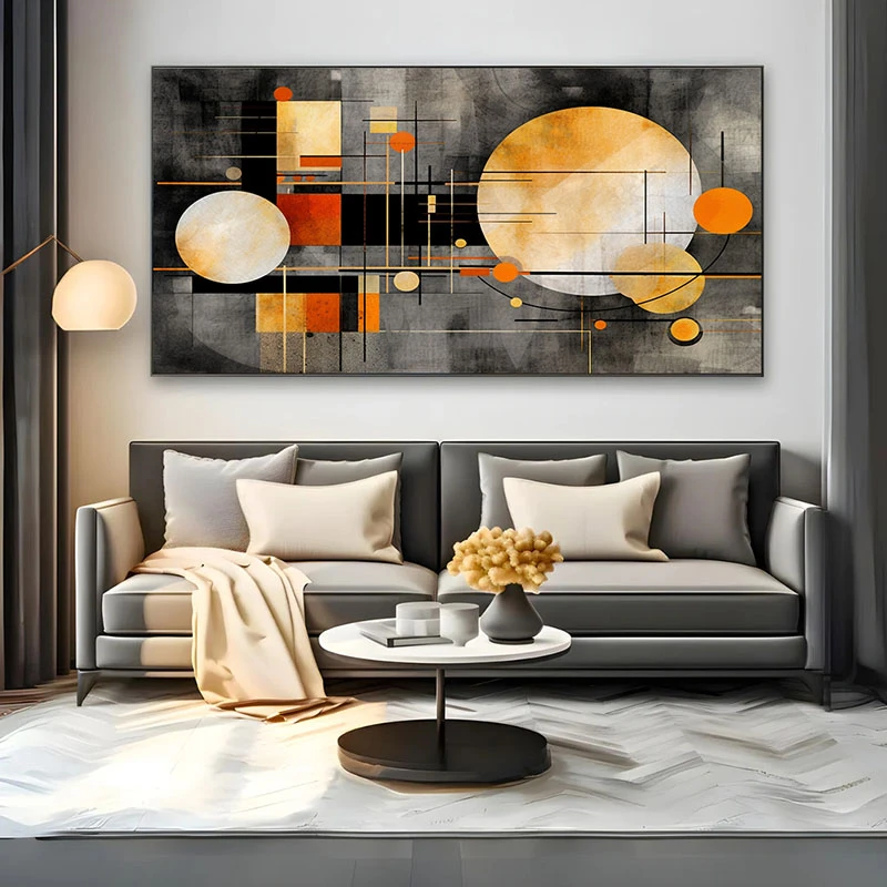 Simetrie în Culori - Tablou geometric