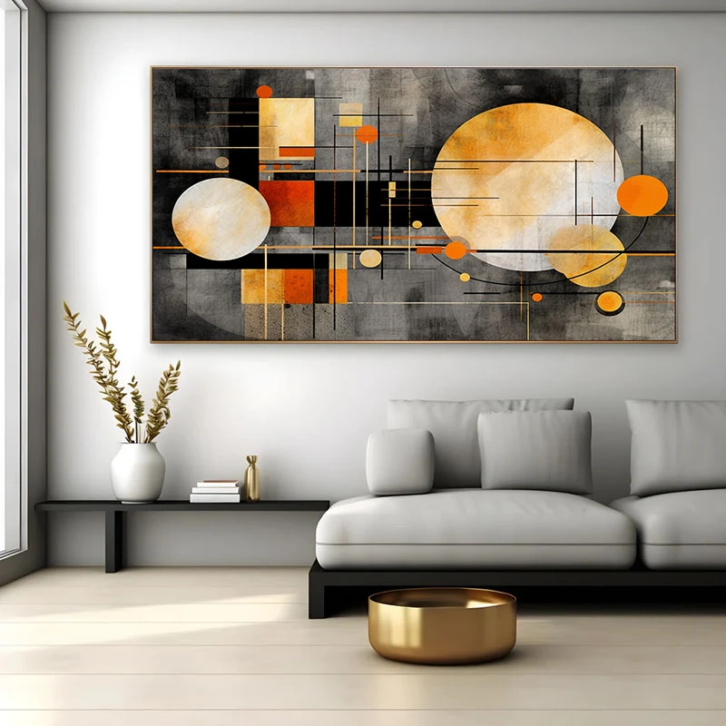 Simetrie în Culori - Tablou geometric