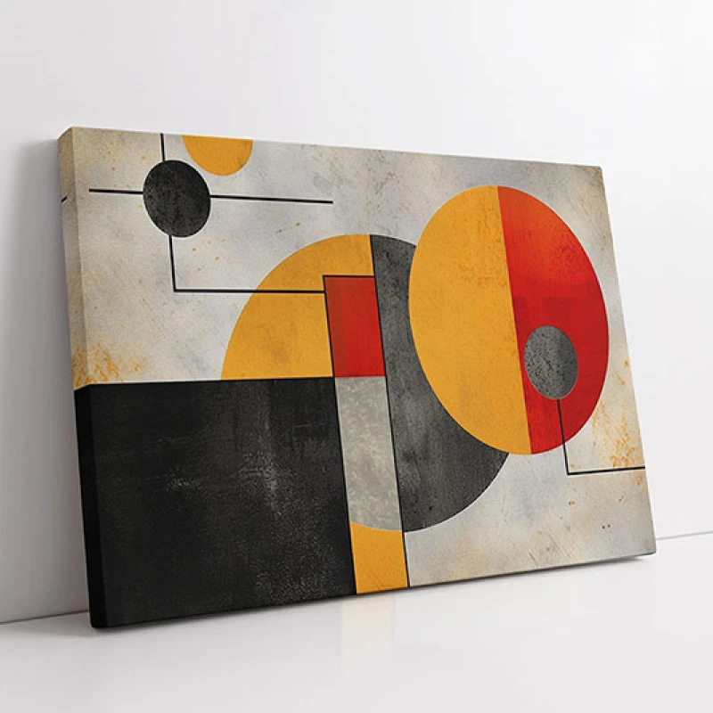 Simfonie Geometrică - Tablou geometric