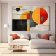 Simfonie Geometrică - Tablou geometric