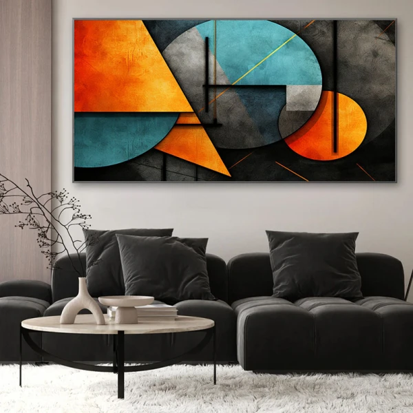 Forme și Umbre - Tablou geometric