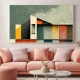 Linii si Perspective - Tablou geometric