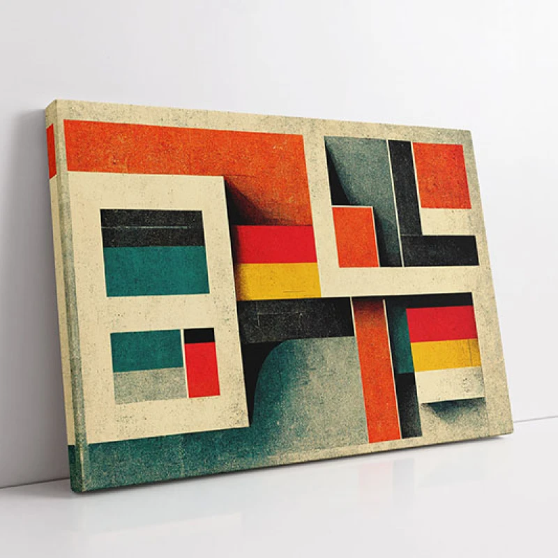 Fascinația Formelor - Tablou geometric