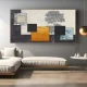 Forme si Viziuni - Tablou geometric