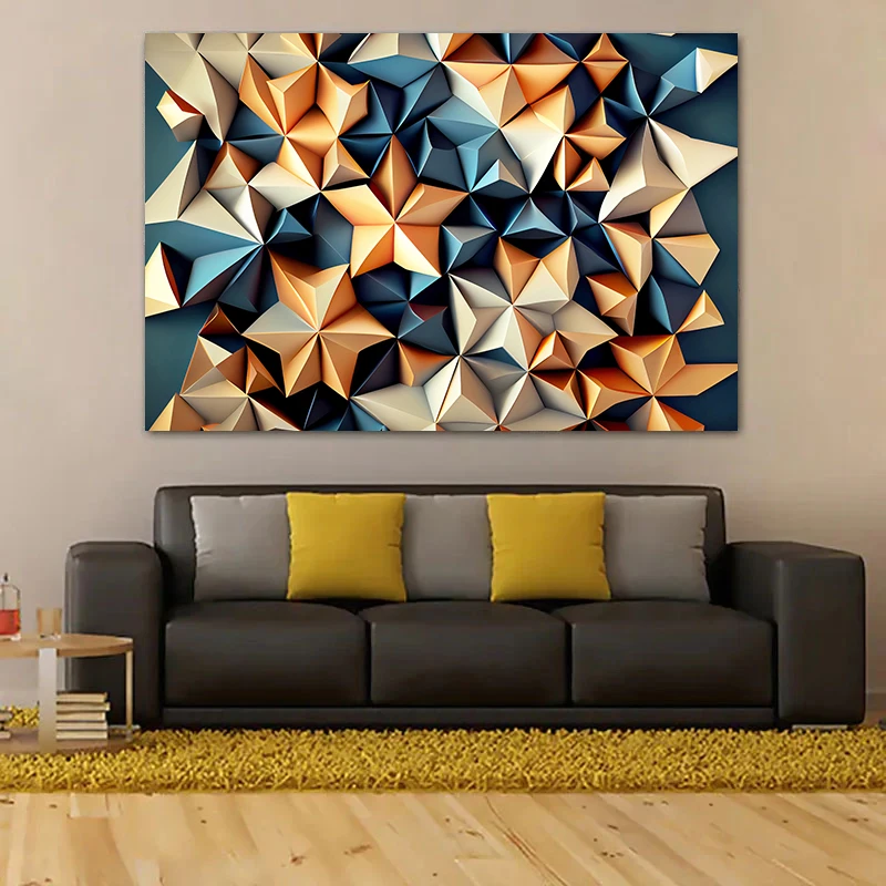 Vibranta Geometrica - Tablou geometric